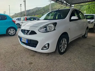 Second-hand Nissan Micra Tekna 80 CP (58 kW) 2014 Alb Hatchback