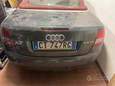 usata Audi A4 Cabriolet A4 2.5 V6 TDI/180 CV cat quattro