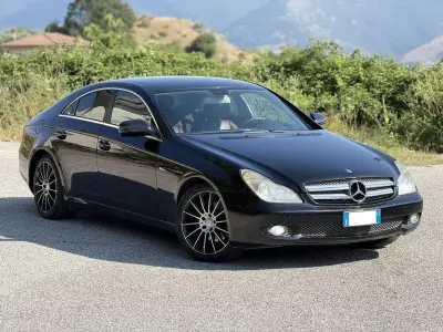 Usata Mercedes CLS320 224 CV (164 kW) 2009 Nero Coupé