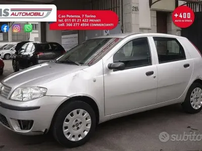 Begagnad Fiat Punto Active 60 HK (44 kW) 2010 Grå Halvkombi