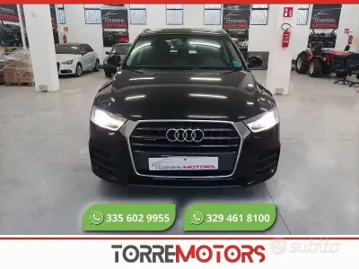 Usata Audi Q3 Business 150 CV (110 kW) 2016 Nero SUV