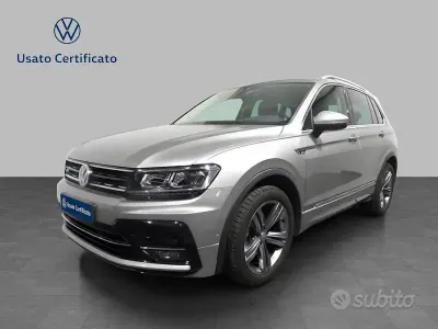 Usata VW Tiguan Style 150 CV (110 kW) 2019 Tungsten silver metallizzato SUV