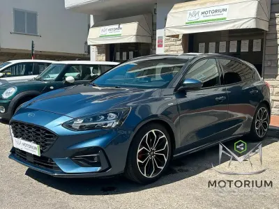Usata Ford Focus ST-Line 151 CV (111 kW) 2019 Blu Berlina