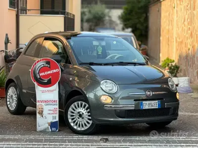 Usata Fiat 500 Lounge 69 CV (50 kW) 2013 Grigio Berlina