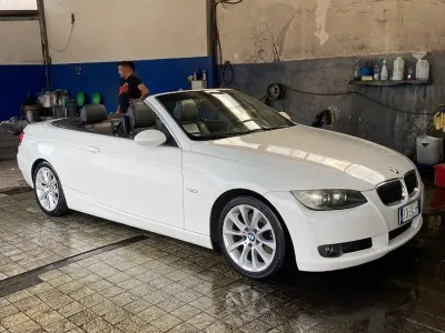 Usata BMW 320 Cabriolet 184 CV (135 kW) 2010 Bianco Cabrio