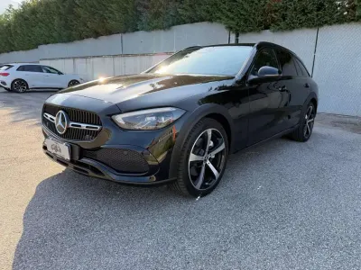 Usata Mercedes C220 Premium Plus 200 CV (147 kW) 2022 Nero Station wagon