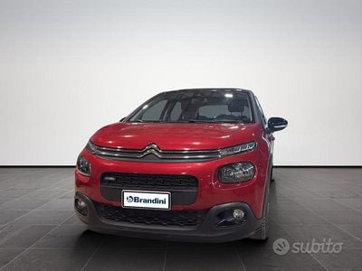 Usata Citroën C3 PureTech 82 CV (60 kW) 2017 Rosso Berlina