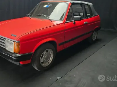 Usata Talbot Samba 1985 Rosso Cabrio