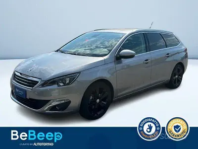Usata Peugeot 308 SW Allure 131 CV (96 kW) 2016 Grigio metallizzato Station wagon