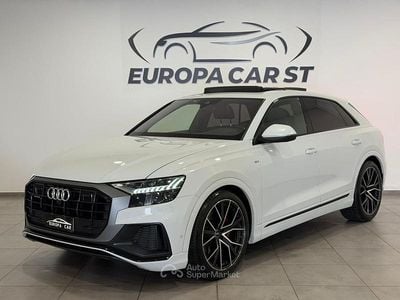 Usata Audi Q8 S-Line 286 CV (210 kW) 2020 Bianco SUV