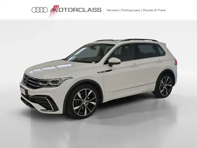 Usata VW Tiguan R-line 200 CV (147 kW) 2022 Bianco SUV