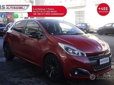 Usata Peugeot 208 Allure 75 CV (55 kW) 2018 Rosso Utilitaria