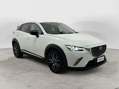 Usata Mazda CX-3 Exceed 105 CV (77 kW) 2015 Bianco SUV
