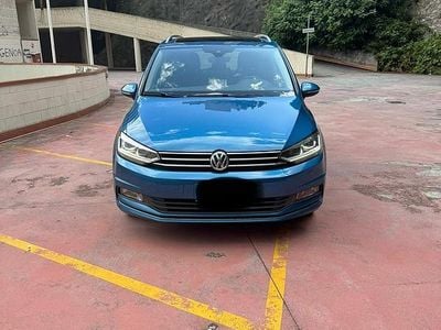 Usata VW Touran 115 CV (84 kW) 2017 Blu Monovolume