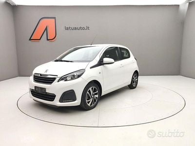 Usata Peugeot 108 Active 82 CV (60 kW) 2020 Bianco lipizan Utilitaria