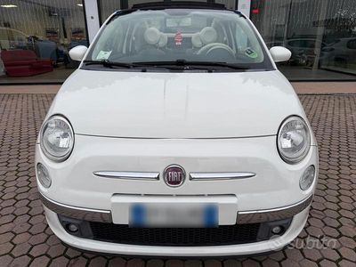 Usata Fiat 500C Lounge 101 CV (74 kW) 2009 Beige Cabrio