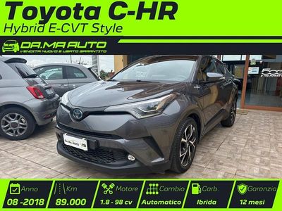 Usata Toyota C-HR Style 97 CV (71 kW) 2018 Grigio SUV