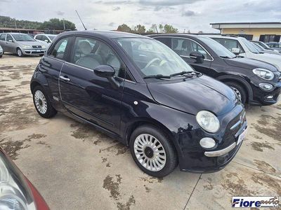 Usata Fiat 500 Lounge 95 CV (69 kW) 2011 Blu Utilitaria