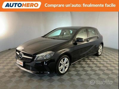 Usata Mercedes A180 108 CV (79 kW) 2016 Nero Berlina