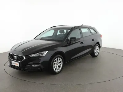 Usata Seat Leon Business 110 CV (80 kW) 2022 Nero Station wagon