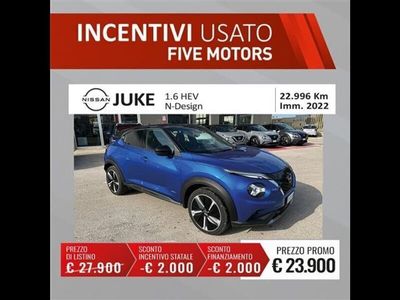 usata Nissan Juke 1.6 HEV N-Connecta del 2022 usata a Brindisi