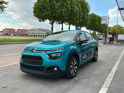 Usata Citroën C3 Shine 102 CV (75 kW) 2022 Blu Utilitaria