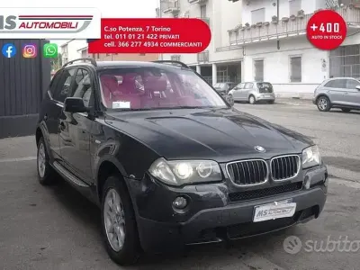 Usata BMW X3 150 CV (110 kW) 2007 Nero SUV