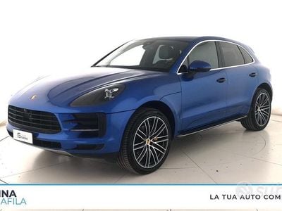 Usata Porsche Macan 245 CV (180 kW) 2019 Azzurro SUV