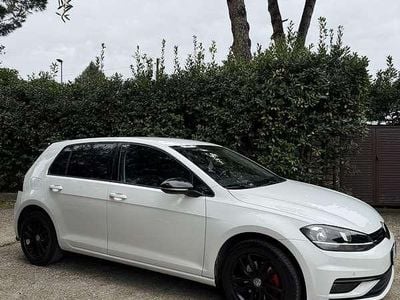 Usata VW Golf VII Highline 125 CV (91 kW) 2018 Bianco Berlina