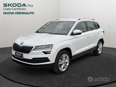 Usata Skoda Karoq Ambition 116 CV (85 kW) 2018 Bianco SUV