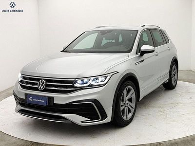 Usata VW Tiguan R-line 150 CV (110 kW) 2023 Argento SUV
