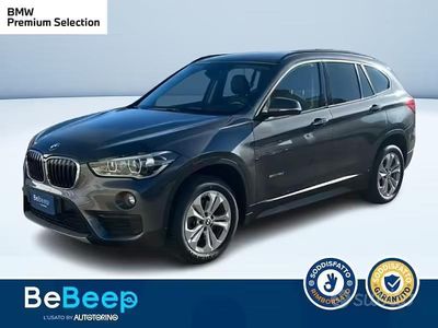 Usata BMW X1 xLine 150 CV (110 kW) 2017 Grigio metallizzato SUV
