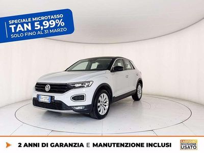 Usata VW T-Roc Advance 116 CV (85 kW) 2019 Bianco SUV