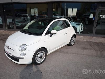 Usata Fiat 500 Lounge 69 CV (50 kW) 2012 Bianco Berlina