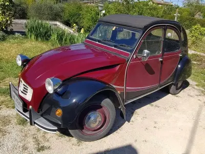Usata Citroën 2CV Charleston 29 CV (21 kW) 1987 Rosso Berlina