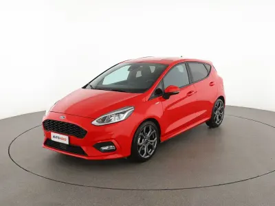 Usata Ford Fiesta ST-Line 86 CV (63 kW) 2018 Rosso Utilitaria