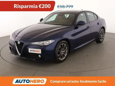 Usata Alfa Romeo Giulia Super 150 CV (110 kW) 2018 Blu/azzurro Berlina