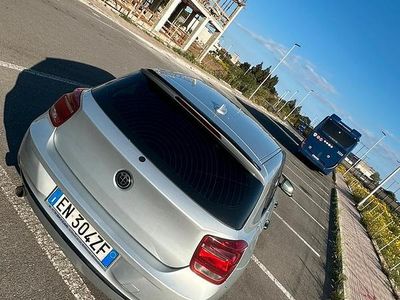 Usata BMW 120 Sport Line 184 CV (135 kW) 2012 Grigio Utilitaria
