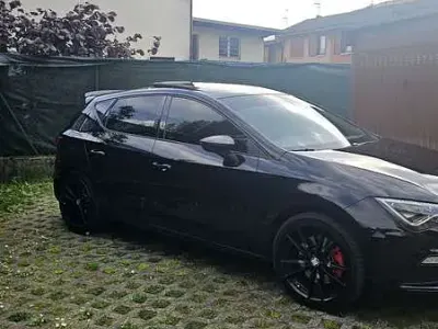 Usata Seat Leon FR 184 CV (135 kW) 2017 Nero Berlina
