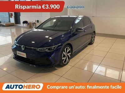 Usata VW Golf VIII R-line 131 CV (96 kW) 2024 Blu Berlina
