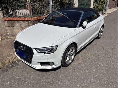 Usata Audi A3 Cabriolet Sport 116 CV (85 kW) 2018 Bianco Cabrio