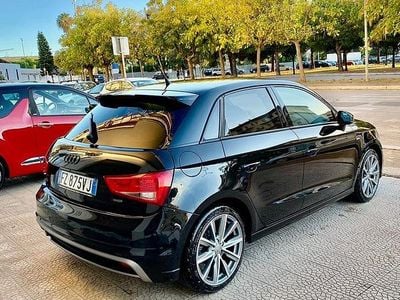 Usata Audi A1 105 CV (77 kW) 2014 Nero Utilitaria