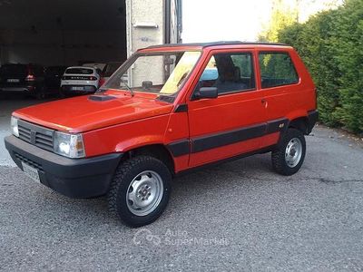Usata Fiat Panda 4x4 50 CV (36 kW) 1986 Rosso Utilitaria