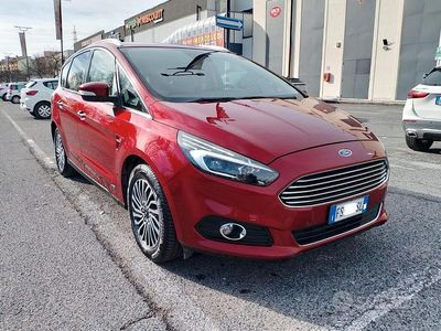 Usata Ford S-MAX Vignale 190 CV (139 kW) 2018 Rosso Monovolume