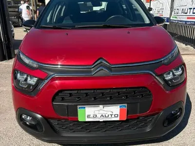 Usata Citroën C3 Feel 102 CV (75 kW) 2021 Rosso Utilitaria