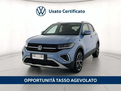 Usata VW T-Cross Style 116 CV (85 kW) 2024 Clear blue metallizzato SUV