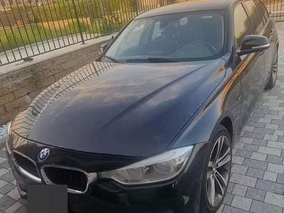 Usata BMW 320 Sport Line 190 CV (139 kW) 2016 Nero Station wagon