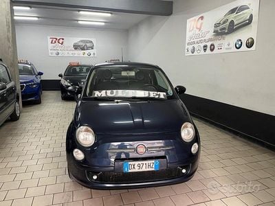Usata Fiat 500 Sport 75 CV (55 kW) 2009 Blu Cabrio
