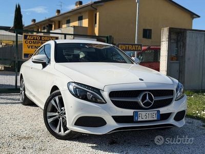 Usata Mercedes C220 Premium 170 CV (125 kW) 2017 Bianco Coupé
