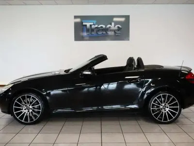 Usata Mercedes SLK350 272 CV (200 kW) 2004 Nero Cabrio